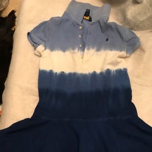 Multi tie-dye dress
